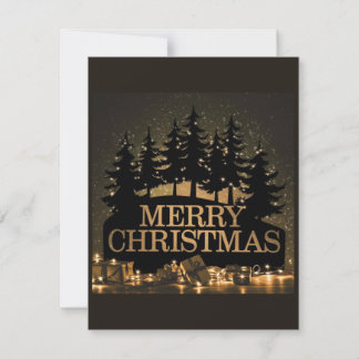 Vrolijk kerstfeest kaart