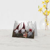 Vrolijk kerstfeest. kaart (Gele Bloem)