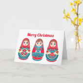 Vrolijk kerstfeest kaart (Gele Bloem)