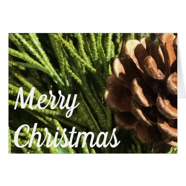 Vrolijk kerstfeest, kaart (Voorkant Horizontaal)