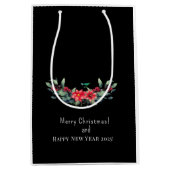 vrolijk kerstfeest! Kaart Medium Cadeauzakje (Voorkant)