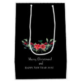 vrolijk kerstfeest! Kaart Medium Cadeauzakje (Achterkant)