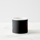 Vrolijk kerstfeest - Kerst Design Espresso Kop (Voorkant)