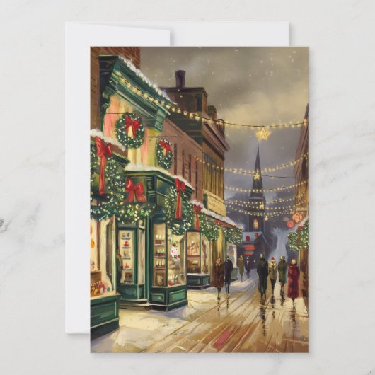 Vrolijk kerstfeest - kerst Kaart (Voorkant)