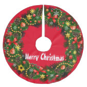 Vrolijk kerstfeest kerstboom rok (Voorkant)