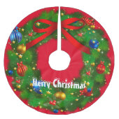 Vrolijk kerstfeest kerstboom rok (Voorkant)