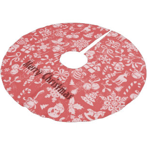 Vrolijk kerstfeest kerstboom rok