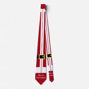 Vrolijk kerstfeest - kerstman - cadeau voor je stropdas