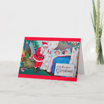 Vrolijk kerstfeest (kerstman - kinderen slapen)