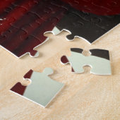 Vrolijk kerstfeest  kerstman legpuzzel (Zijkant)