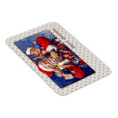 Vrolijk kerstfeest. kerstman magneet (Rechterzijde)