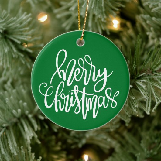 Vrolijk Kerstfeest - Kerstornament Keramisch Ornament (Boom)