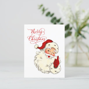 Vrolijk kerstfeest kerstvakantie briefkaart