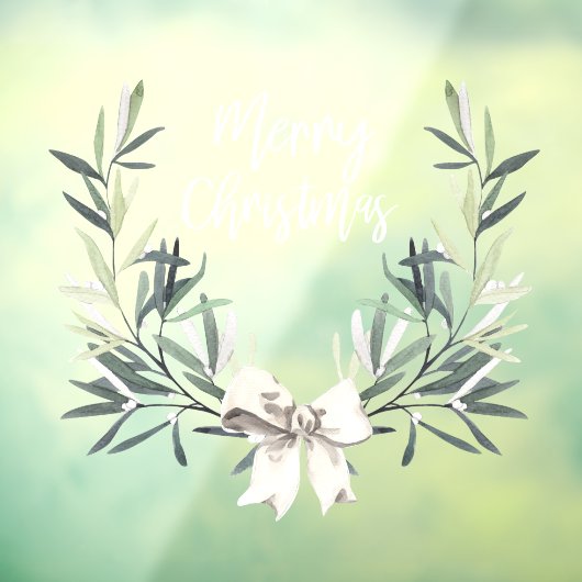 Vrolijk kerstfeest | Kerstversiering voor het raam Raamsticker (Vel 3)