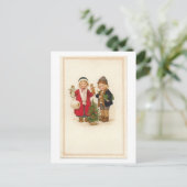 Vrolijk kerstfeest Kinder Feestdagenkaart (Staand voorkant)