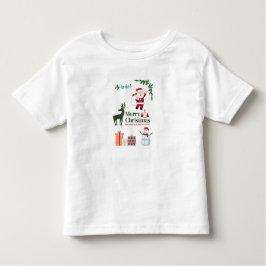 Vrolijk kerstfeest kinder shirts