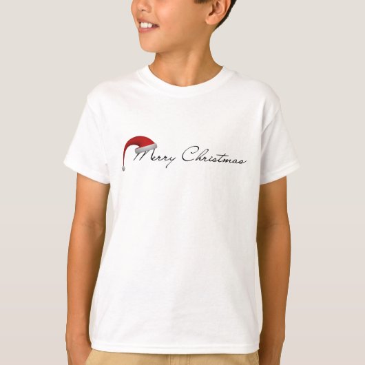 Vrolijk kerstfeest Kinder T-shirt (Voorkant)