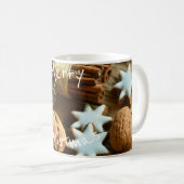 Vrolijk kerstfeest koffiemok (Voorkant rechts)