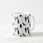 Vrolijk kerstfeest! koffiemok (Voorkant rechts)