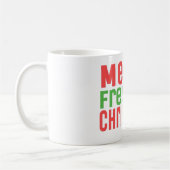 Vrolijk kerstfeest! koffiemok (Links)