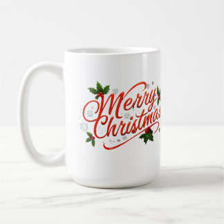 Vrolijk kerstfeest koffiemok
