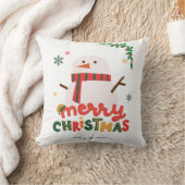 Vrolijk kerstfeest kussen (Deken)