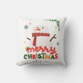 Vrolijk kerstfeest kussen (Voorkant)