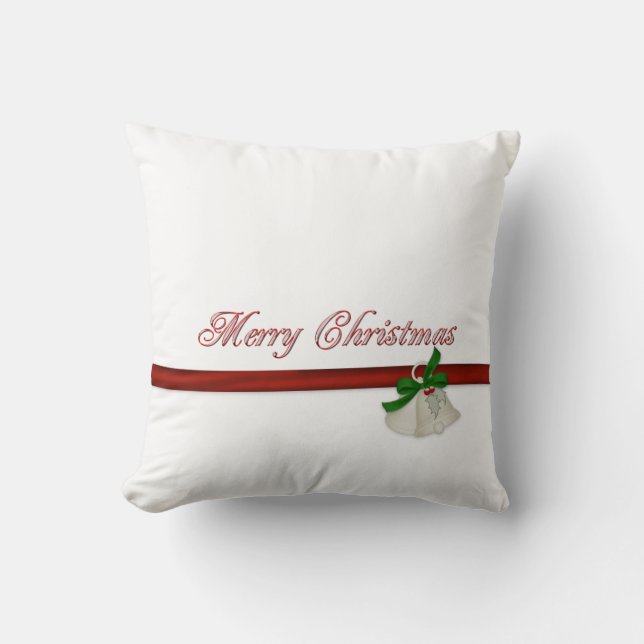 Vrolijk kerstfeest kussen (Voorkant)
