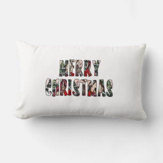 Vrolijk kerstfeest kussen