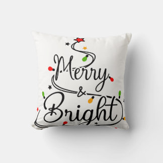 Vrolijk kerstfeest kussen