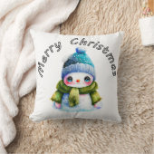 Vrolijk kerstfeest kussen (Deken)
