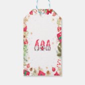 Vrolijk kerstfeest Labels Cadeaulabel (Achterkant)