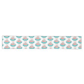 Vrolijk kerstfeest lange tafelloper (Horizontaal)