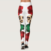 Vrolijk kerstfeest leggings (Achterkant)