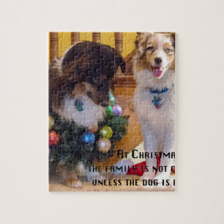 Vrolijk kerstfeest legpuzzel