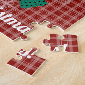 Vrolijk kerstfeest! legpuzzel (Zijkant)