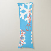 Vrolijk kerstfeest lichaamskussen (Voorkant Verticaal)