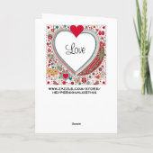 Vrolijk Kerstfeest Lieverd | VALENTIJNSDAG Kaart (Achterkant)
