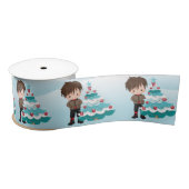 Vrolijk kerstfeest lint (Spoel)