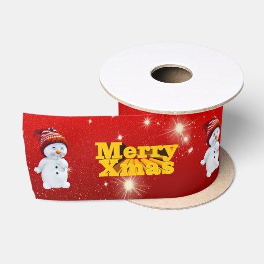 Vrolijk kerstfeest lint (Spoel)