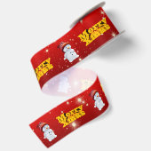 Vrolijk kerstfeest lint (Achterkant)