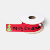 Vrolijk kerstfeest lint (Spoel)