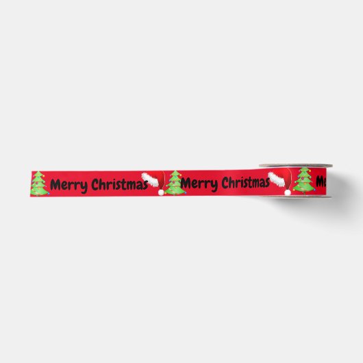 Vrolijk kerstfeest lint (Voorkant)