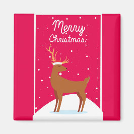 Vrolijk kerstfeest magneet