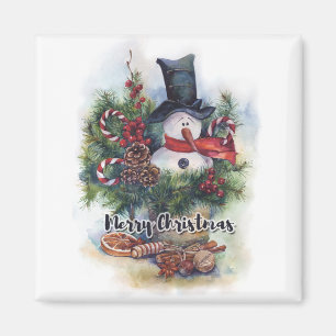 Vrolijk kerstfeest magneet