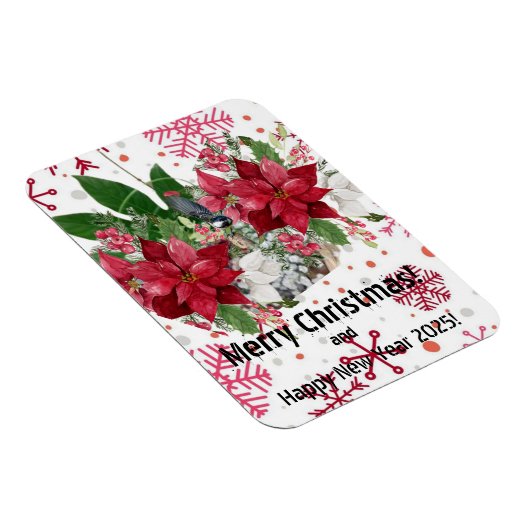 Vrolijk kerstfeest! magneet (Rechterzijde)