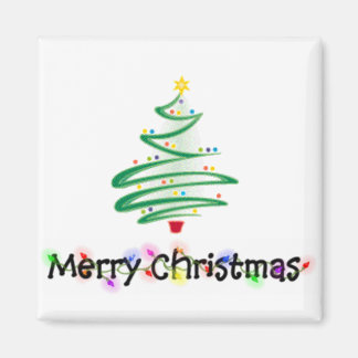 Vrolijk kerstfeest magneet