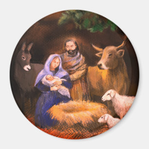 Vrolijk kerstfeest magneet