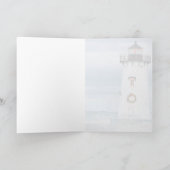 Vrolijk kerstfeest Martha's Vineyard Kaart (Binnen)