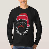 Vrolijk kerstfeest, Merry & Bright T-shirt (Voorkant)
